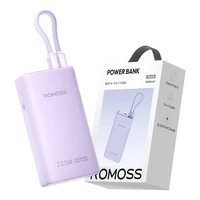 Išorinė baterija Romoss PHA10 10000mAh 22.5W (violetinė)