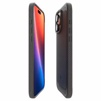 Spigen Rugged Armor Magnetinis dėklas iPhone 16 Pro Max - juodas