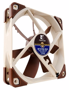 Noctua NF-S12A ULN kompiuterio korpuso ventiliatorius 12 cm smėlio, rudas