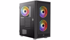 Aerocool PGS Graphite-G-BK-v2 FRGB kompiuterio korpusas