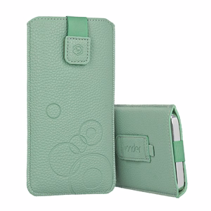 WONDER Deko Pouch Dėklas (Size XXL) Samsung S25 Ultra/S24 Ultra/M35/M23/A16 5G/Xiaomi Raudonasmi 14C žalias
