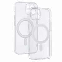 TEL PROTECT MagSilicone Dėklas telefonui Iphone 14 skaidrus