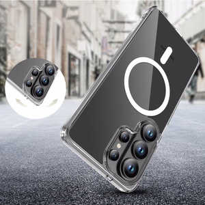 Tech-Protect FlexAir Hybrid MagSafe Dėklas for Samsung Galaxy S26 Ultra - skaidrus