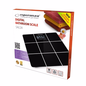Esperanza EBS004 personal scale Rectangle Black Electronic personal scale