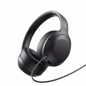 Belaidės ausinės Joyroom JR-JH2 Hybrid ANC juodos