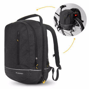 Wozinsky Double Bike Bag Backpack 2in1 30l Black (WBB30BK)