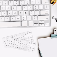 CHROMACRAFT klaviatūros lipdukai balti