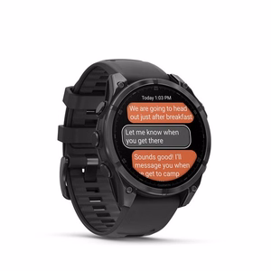 GARMIN Fenix 8 išmanusis laikrodis pilkos skalūno spalvos