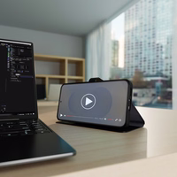 Puro atverčiamas dėklas su pinigine Samsung Galaxy S25+ - juodas