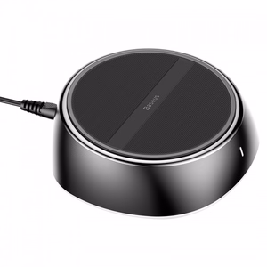Belaidis įkroviklis Baseus Star 2in1 juodas 10W (greitas įkrovimas) + 3 USB prievadai