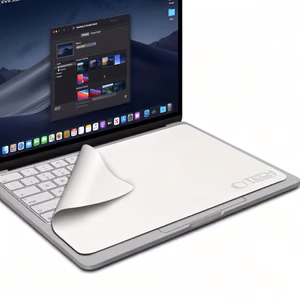 Tech-Protect полировальная салфетка из микрофибры для экрана Laptop 13-14" - серая