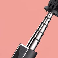 Asmenukių lazda MINI - su nuimamu bluetooth nuotolinio valdymo pultu ir trikoju - P40L JUODA