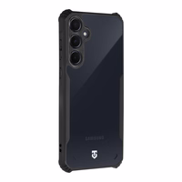 Tactical Quantum Stealth Dėklas skirta Samsung Galaxy A35 5G Skaidrus/Juodas