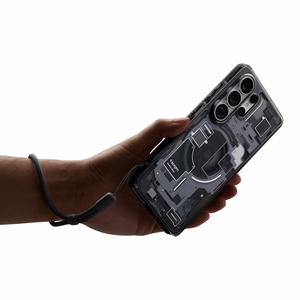 Spigen Ultra Hybrid Mag MagSafe Dėklas for Samsung Galaxy S26 Ultra Zero One - Clear juodas