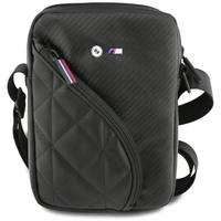 BMW Carbon Pockets & Metal Logo 8 coliu plansetinio krepselis - juodas