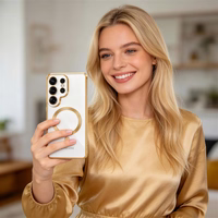 Tech-Protect MagFlex Dėklas for Samsung Galaxy S26 Ultra - skaidrus auksinis