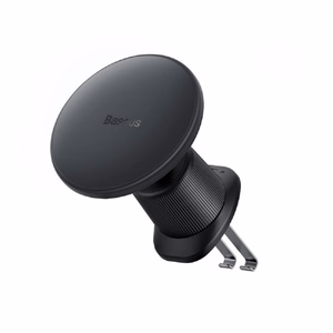Automobilinis laikiklis Baseus CW01 juodas belaidis krovimas 15W magnetinis / oro ventiliacijos grotelės