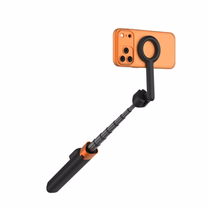 TECH-PROTECT L10S MAGSAFE BLUETOOTH ASMENUKIŲ LAZDA-TRIKOJIS juodas/oranžinis