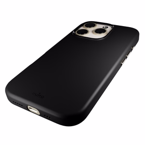 Силиконовый чехол Puro Icon Mag Pro MagSafe для iPhone 16 Pro - чёрный