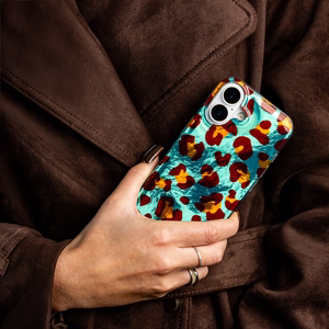 Animal Print dėklas for iPhone 16 6,1" Crazy Cheetah