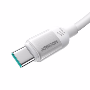 Joyroom S-A62 Lively Series 60W USB-C - USB-C Cable 1.2m - White