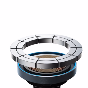 Belaidis automobilinis įkroviklis-laikiklis Joyroom (JR-ZS240 Pro) Magnetic (MagSafe 15W) tvirtinamas ant ventiliacijos grotelių juodas
