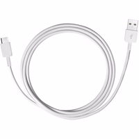 Samsung EP-DW700CWE USB-A - USB-C 1.5m kabelis (didmeninė – pakaitinė pakuotė) – baltas
