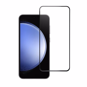 Закалённое стекло для Samsung Galaxy S23 FE (full glue / case friendly) Blue Star 5D чёрное