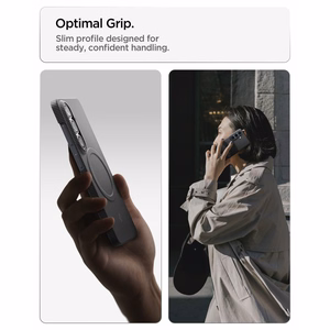 Spigen AirSkin Aramid Mag MagSafe dėklas Samsung Galaxy S26 - juodas