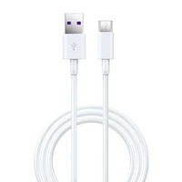 Devia kabelis Shark EC306 USB - USB-C 1,5 m 5A baltas