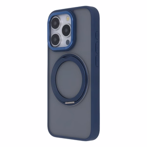 Secure Spinning Mag dėklas telefonui iPhone 15 6,1" tamsiai mėlynas