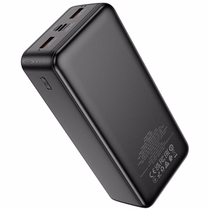 Išorinė baterija Power Bank Hoco J136B 22.5W+PD20W 30000mAh juoda