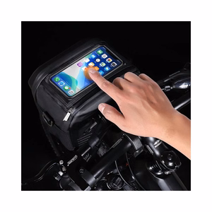 WILDMAN дорожная сумка для руля велосипеда с молнией WILDMAN GS9 3L черная