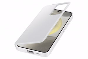 ZS921CWE Smart View Wallet dėklas Samsung Galaxy S24, baltas