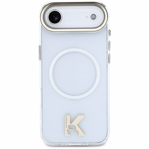 Karl Lagerfeld IML K Head Logo MagSafe Dėklas for iPhone Air - Clear