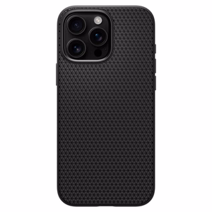 Spigen Liquid Air "T" Magnetinis dėklas telefonui iPhone 16 Pro - matinė juoda
