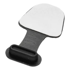 Lightning įkrovimo lizdo dangtelis su laikikliu juodas