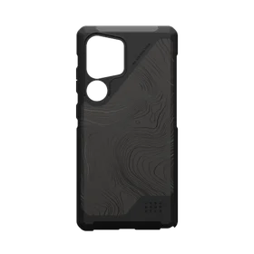 UAG Metropolis LT Magnetinis Topography dėklas telefonui Samsung Galaxy S25 Ultra 5G - juodas