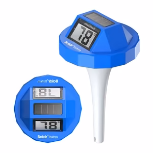 BALDRTHERM B0705T saulės energija maitinamas baseino termometras