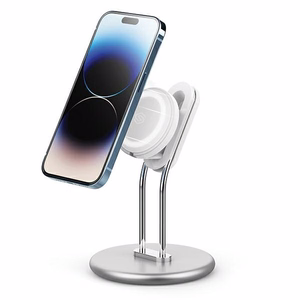 SODI SIM-300 MagSafe telefono stovas - sidabrinis
