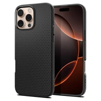 Spigen Liquid Air dėklas telefonui iPhone 16 Pro - juodas