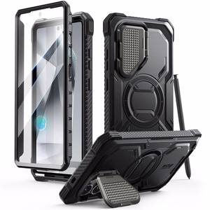 Supcase IBLSN Armorbox Magnetinis dėklas telefonui Samsung Galaxy S25 Ultra - juodas