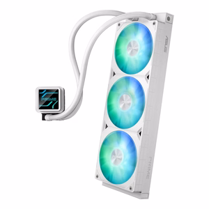 ASUS Prime LC 360 ARGB White Edition Procesorius Universalusis skystinis aušintuvas 12 cm Balta 1 vnt