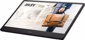 MSI PRO MP161 E2U nešiojamas monitorius juodas 39.6 cm (15.6") LED 1920 x 1080 pikselių