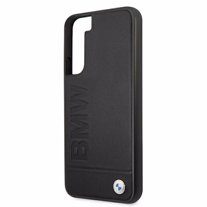 Dėklas telefonui BMW Signature Logo Imprint Samsung Galaxy S22+ - juodas