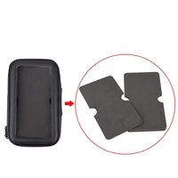 Dviračio telefono laikiklis vandeniui atsparus, universalus laikiklis dviračiams ir motociklams XL dydžio (maks. telefono dydis: 165 mm x 80 mm) - juodas (be vairo tvirtinimo)