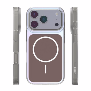 Etteri Hidden Pearl dėklas iPhone 17 Pro 6,3" rudas
