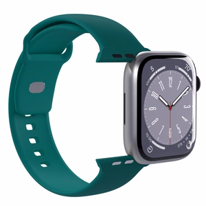 Puro ICON elastinis dirželis, skirtas Apple Watch 44 / 45 / 46 / 49 mm, S/M ir M/L dydžiai, „Jade“ spalvos