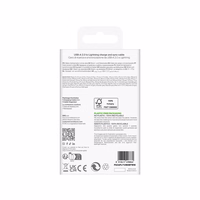 Puro TPE 12W USB-A - Lightning kabelis 2m - baltas