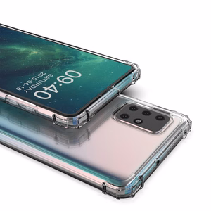 Dėklas telefonui Wozinsky – atsparus smūgiams, patvarus su militarinės klasės apsauga, skirtas Samsung Galaxy A72 4G, skaidrus